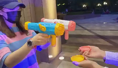 TwinkleBlast LED Bubble Gun